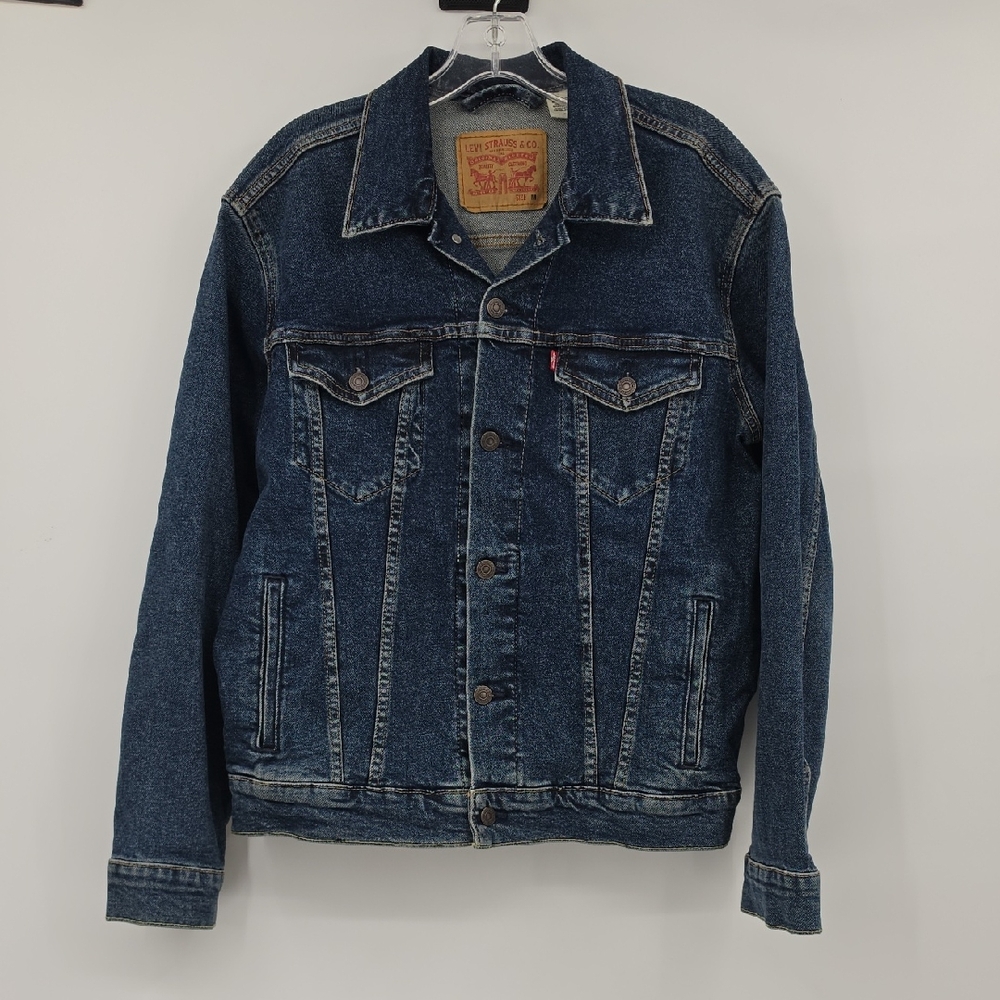 Levi's Indigo Blue Trucker Denim Jacket Men's Size M